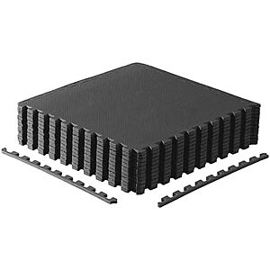 [Prime] $18.13* | 12-Pc CAP Barbell 24" x 24" Interlocking EVA Foam Exercise Mat (1/2" Thick) at Amazon