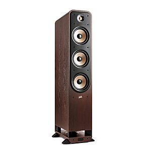 Polk Audio Signature Elite ES60 Tower Speaker, Single, Contemporary Walnut for $374