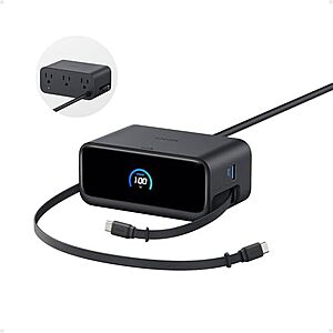 [Prime] $59.98* | Anker Nano 7-in-1 up to 100W Charging Station (Black or White) at Amazon