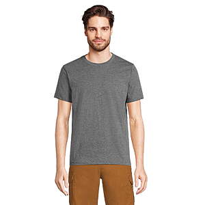 George Men's and Big Men's Classic Fit Crewneck Tee with Short Sleeves, Sizes XS-3XL $1.42