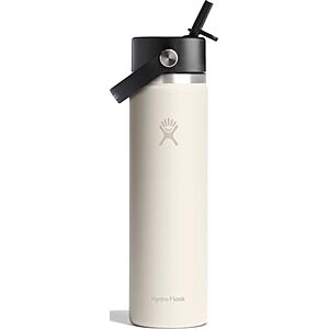 $22.77* | 24-Oz Hydro Flask Wide Mouth Flex Straw Water Bottle at Amazon