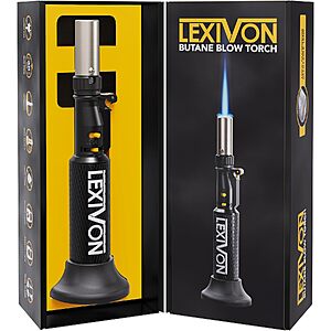 [Prime] LEXIVON Butane Torch Lighter's/Torch's from $15.98   + Free S&H