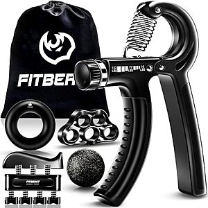 [Prime] $9.40* | 5-Pc FitBeast Hand Grip Strengthener Workout Kit at Amazon