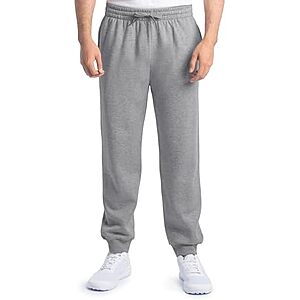 [Prime] $7.40* | Fruit of the Loom Mens Eversoft Fleece Joggers w/ Pockets at Amazon