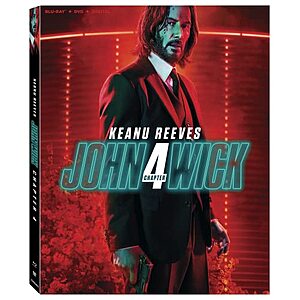 [Prime] $8.99* | John Wick: Chapter 4 (Blu-ray) at Amazon