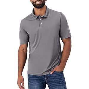 [Prime] from $6.67 | Hanes Men's Cook Dri Polo Shirt (Various Colors) at Amazon