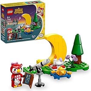 $5.99* | 78-Piece LEGO Animal Crossing Stargazing with Celeste Building Set at Amazon