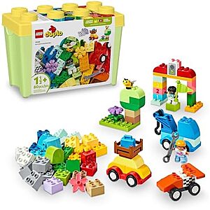 [Prime] $34.99 | 80-Piece LEGO Duplo - Cars and Trucks Brick Box (10439, 2024) at Amazon