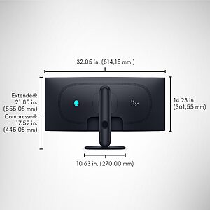 Alienware 34 Gaming Monitor AW3426DW $630 $629.99