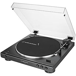 [Prime] $197.99* | Audio-Technica AT-LP60XBT-BK Fully Automatic Bluetooth Belt-Drive Stereo Turntable at Amazon