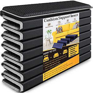 $29.67: [Prime]LAVEVE Heavy Duty Couch Cushion Support Board for Sagging Sofa, 21.5''x70'' at Amazon