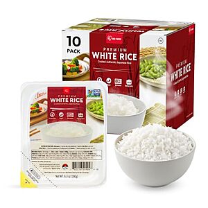 [SnS, AC] $11.97* | 10-Pack 6.3-Oz IRIS Japanese Instant White Sushi Sticky Rice at Amazon ($1.20 each)