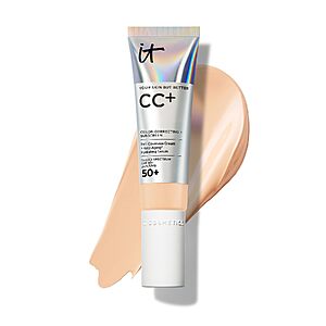 [Prime] IT Cosmetics CC+ Cream Full Coverage Foundation w/ SPF 50+ (Various Shades) $19.89 w/ S&S + Free Shipping