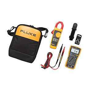 Fluke 117/323 Kit Multimeter and Clamp Meter Combo Kit For Residential And Commercial, AC/DC Voltage, AC Current 400 $303.05