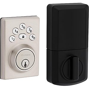 Prime Members: Kwikset Powerbolt 240 Electronic Keypad Deadbolt Door Lock (Satin Nickel or Matte Nickel) $30.39 + Free Shipping