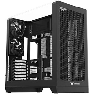 $84.99* | Thermaltake View 390 Air Mid Tower PC Case w/ 2x Fans (Black) at Amazon