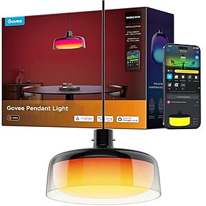 [Prime] $99.99* | Govee Smart Matter Compatible Dimmable 1300LM Pendant Light at Amazon