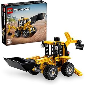 $5.99 | 104-Piece LEGO Technic - Backhoe Loader (42197, 2025) at Amazon