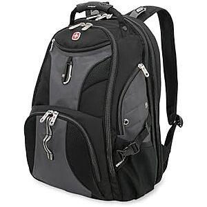 [Prime] $49.79* | 19" Swissgear 1900 Scansmart 31L Laptop Backpack (Grey/Black) at Amazon