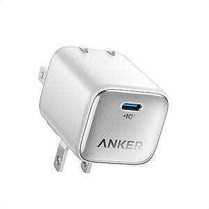 [Prime]$18.19: Anker Nano Charger Neo, Dynamic 45W - 65W USB C Charger Block with 65W Max(White/Black) at Amazon