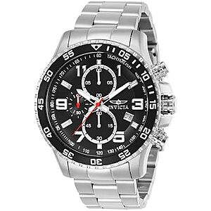 [Prime] $33.99* | 45mm Invicta Men's Specialty Stainless Steel Quartz Watch at Amazon