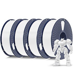 SUNLU PETG Filament 1.75mm,4kg,4 White
