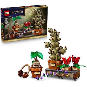 $80.99 | 817-Piece LEGO Harry Potter: Sculptures - Hogwarts Herbology Plants (76474, 2026) at Amazon
