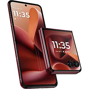 Motorola Razr Ultra 2025 | Unlocked | Made for US 16/512GB | 50MP Camera | Pantone Rio Red $699.99