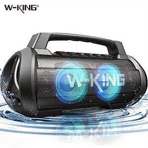 W-KING D10 70W RMS Bluetooth Portable Speaker $83.40 + Free Shipping
