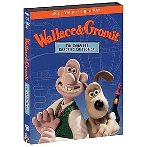 [Prime] $11.99* | Wallace & Gromit: The Complete Cracking Collection (4K Ultra HD + Blu-Ray) at Amazon