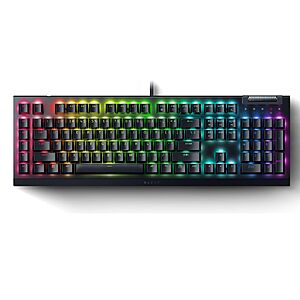 [Prime] $84.99: Razer BlackWidow V4 X Mechanical Gaming Keyboard, Yellow Switches, Black at Amazon