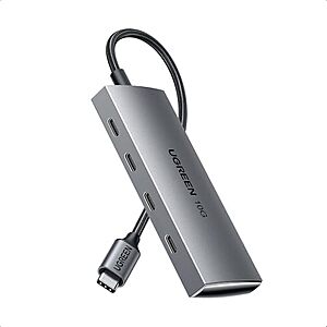 [Prime] $16.98* | UGREEN 4-Port 10Gbps USB 3.2 Data-Only USB-C Hub at Amazon