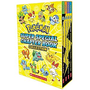[Prime] $12.04* | 4-Book Pokémon Super Special Flip Book Collection (Paperback) at Amazon