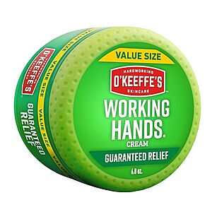 [Prime] $11.33* | 6.8-Oz O'Keeffe's Working Hands Hand Cream at Amazon