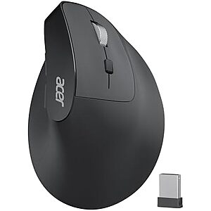 [Prime] $15.99* | acer Ergonomic Wireless Vertical Mouse w/ 6 Buttons & Adjustable DPI at Amazon