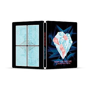 Now You See Me: Now You Don't - Steelbook 4K ULTRA HD + Blu Ray + Digital $20.49 Amazon.com