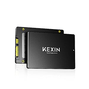 KEXIN SSD 128GB SATA III Internal Solid State Drive 2.5-inch Internal SSD up to 450MB/s - $23.00
