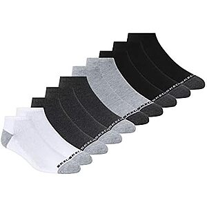 [Prime] $10.73* | 10-Pack Skechers Men's No Show Running Socks (Assorted) at Amazon