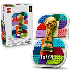 298-Piece LEGO Editions FIFA World Cup 2026 Official Emblem $17.49 + Free Store Pickup at Target or FS on $35+