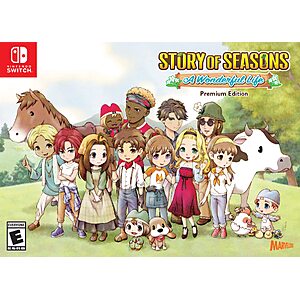 [Prime] $27.99: STORY OF SEASONS: A Wonderful Life - Premium Edition (Nintendo Switch) at Amazon