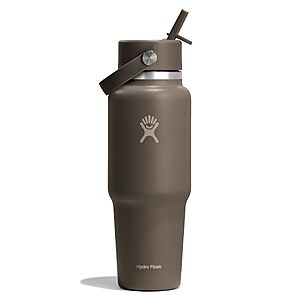 32-Oz Hydro Flask Wide Mouth Flex Straw Travel Water Bottle $21.37 + Free Shipping w/ Prime or on $35+
