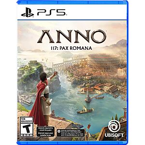 [Prime] $24.99: ANNO 117: PAX ROMANA - Standard Edition(PS5) at Amazon