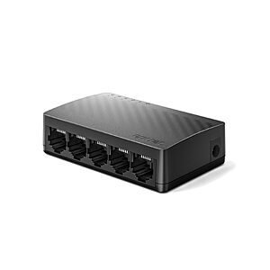 Tenda 5 Port Gigabit Ethernet Switch, Desktop Ethernet Splitter Plug & Play $7.59