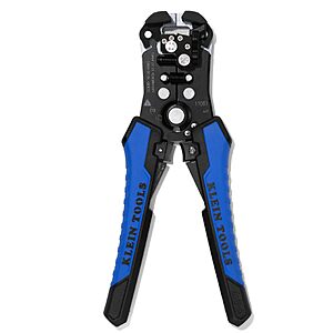 Klein Tools 11061 8-Inch Self-Adjusting Wire Stripper/Cutter $19.73