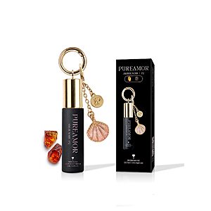 (60% OFF) Perfume Keychain for Women; PureAmor Amber Noir 8 Scents Roll-On Fragrance Charm – Long Lasting Scent - $5.99 after coupon