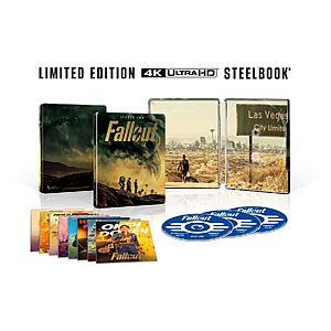 Fallout: Complete Second Season (4K UHD Amazon Exclusive Steelbook) $32.99 Amazon.com