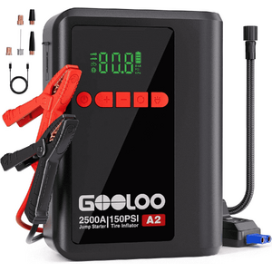 A2 Jump Starter with Air Compressor - $45.99