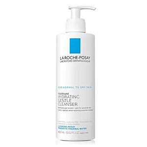 [Prime, SnS, AC] $11.97* | 13.52-Oz La Roche-Posay Toleriane Hydrating Gentle Face Cleanser at Amazon