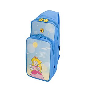 [Prime]$16.36: HORI Adventure Pack City Pop Peach Shoulder Bag for Nintendo Switch at Amazon