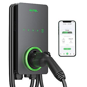 Autel Level 2 EV Charger 50 Amp Smart AI Electric Vehicle (EV) Charger - $424.00